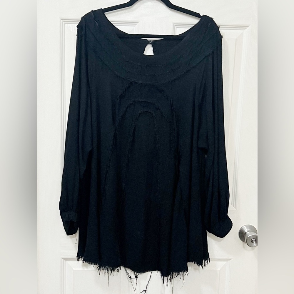 FARM Rio Black Mini Dress
